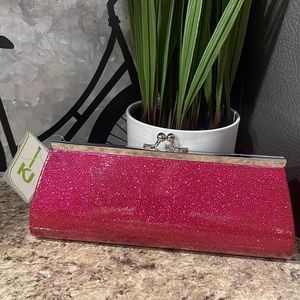 GLITTER CLUTCH, NWT